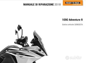Manuale Officina KTM  1050 1090 Adventure 2015-19