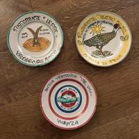 Lotto 3 piatti del buon ricordo