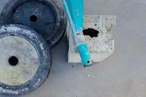 ruote per betomiera/impastatrice 350lt imer