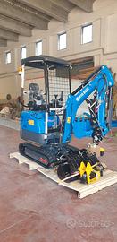 Miniescavatore Nuovo 15 Quintali Top con Accessori