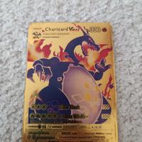carta oro Pokemon rara