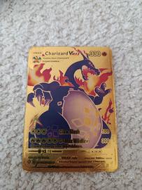 carta oro Pokemon rara