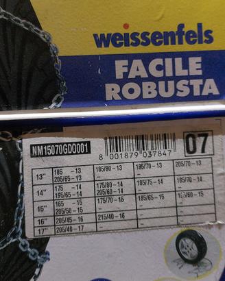 catene neve auto weissenfels