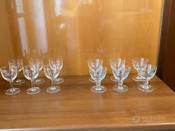 Bicchieri in vetro