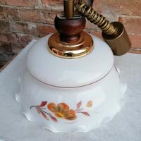 Lampadario in vetro dipinto