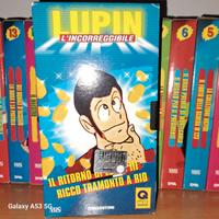 collezione videocassette Lupin