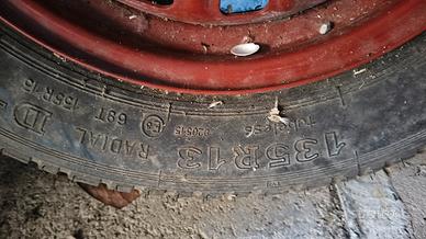 Ruota Completa 135 R13 (135/80 R13)