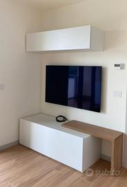 Soggiorno moderno linea Pratico completo