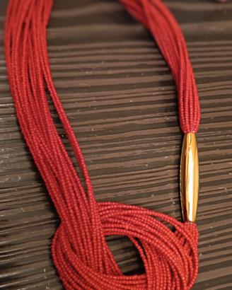 collana bordeaux 