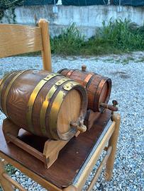 botticelle in legno