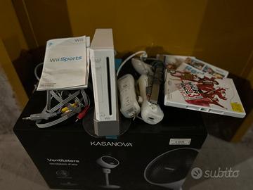 Nintendo wii con controller sport e tre giochi