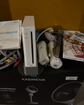 Nintendo wii con controller sport e tre giochi