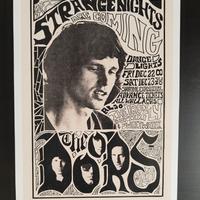 Poster "The Doors" Vintage - Concerto Los Angeles