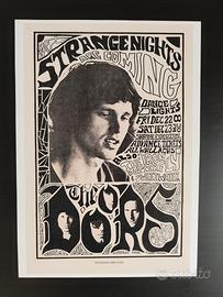 Poster "The Doors" Vintage - Concerto Los Angeles