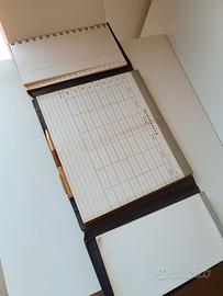 Agenda settimanale da scrivania vintage