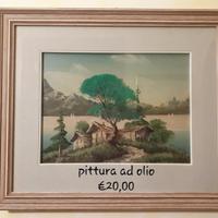 Quadri con pittura ad olio 