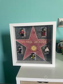 Quadretto Micheal Jackson Figure