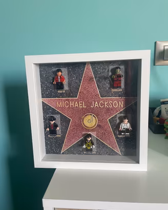 Quadretto Micheal Jackson Figure