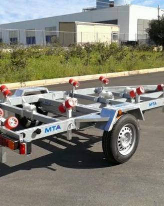 Carrello per barca MTA 13 Q.li 1.300 Kg Rimorchio