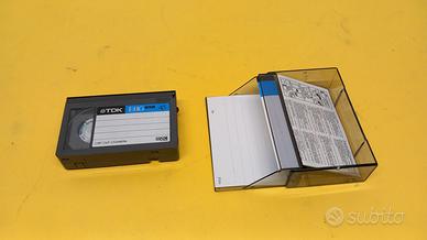 Cassetta TDK E-HG 45 VHS-C da 30 minuti, videocass
