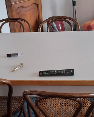 angoliera, frigo,tavolino sala e aspirapolvere