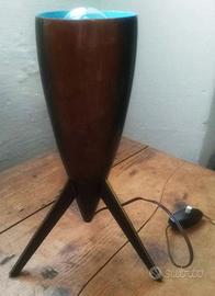 LAMPADA SCRIVANIA SPACE AGE LUNARE ANTICO DESIGN