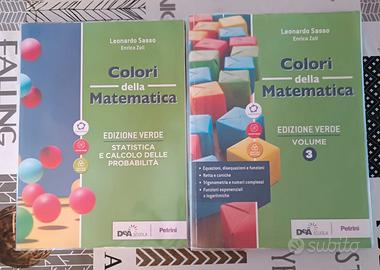 LIBRI SCOLATICI "COLORI DELLA MATEMATICA" 3/4/5 SP