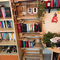 Libreria rustica in legno - Fatta a mano!