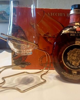 vecchia Romagna con scalda brandy 