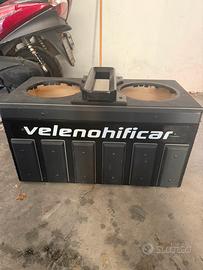 Box sub Veleno HiFi Car – Custom 2x 32 cm con LED