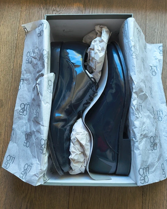 Scarpa Studio Mode Blu Elegante