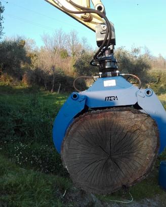 Pinza Legna Tronchi Ramaglia 110cm