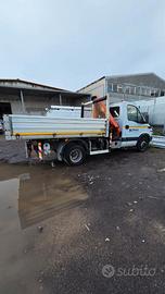 Iveco Daily ribaltabile trilaterale con gru
