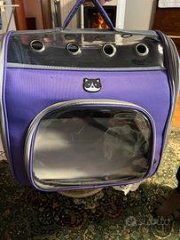 Trasportino per cani/gatti max 8 kg