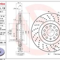 KIT completo Brembo Xtra 340 / 310 Audi VW Cupra