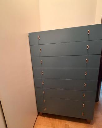 Cassettiera 8 cassetti 90x58x145h