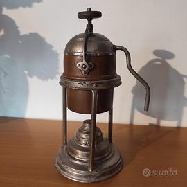 Moka ad alcol storica 1910-1920 Aquilas Santini FE