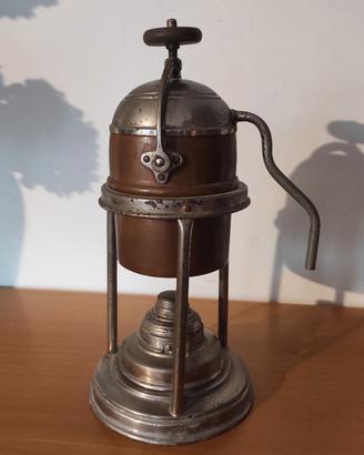 Moka ad alcol storica 1910-1920 Aquilas Santini FE