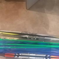 3 sci da fondo e 3 bastoncini top gamma fondo sci