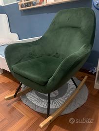 Poltrona a dondolo Jisk