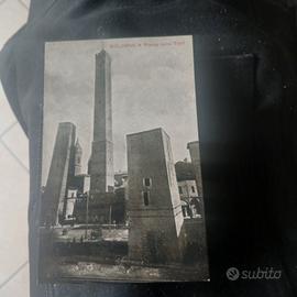 bologna - PIAZZA DELLE TORRI,rarissima fp nv