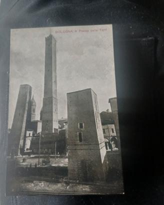 bologna - PIAZZA DELLE TORRI,rarissima fp nv