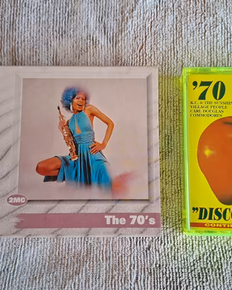 Lotto 2 Compilation Anni 70 in Musicassetta (MC)