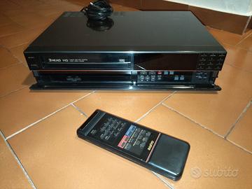 Videoregistratore VHS Sanyo con telecomando