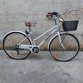 Bici Donna Vintage MeridaClassic Bianca con cambio