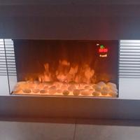 Camino elettrico BAKAJI con effetto fiamma nuovo