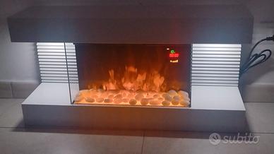 Camino elettrico BAKAJI con effetto fiamma nuovo