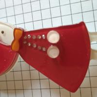 Spilla Cappuccetto Rosso