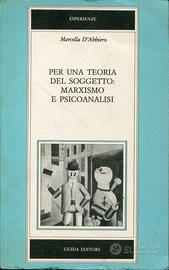 PER UNA TEORIA DEL SOGGETTO   MARXISMO E PSICOANAL