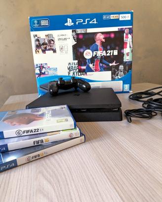 Ps4 + 2 controller + 3 giochi